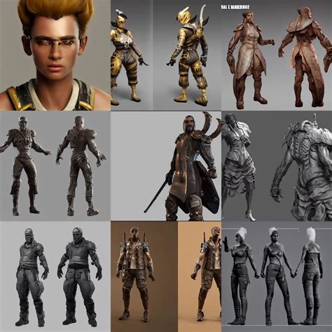 unreal engine characters.
